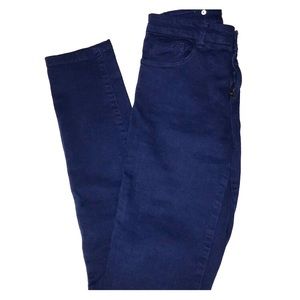 NAF NAF Blue Mid Rise Pants